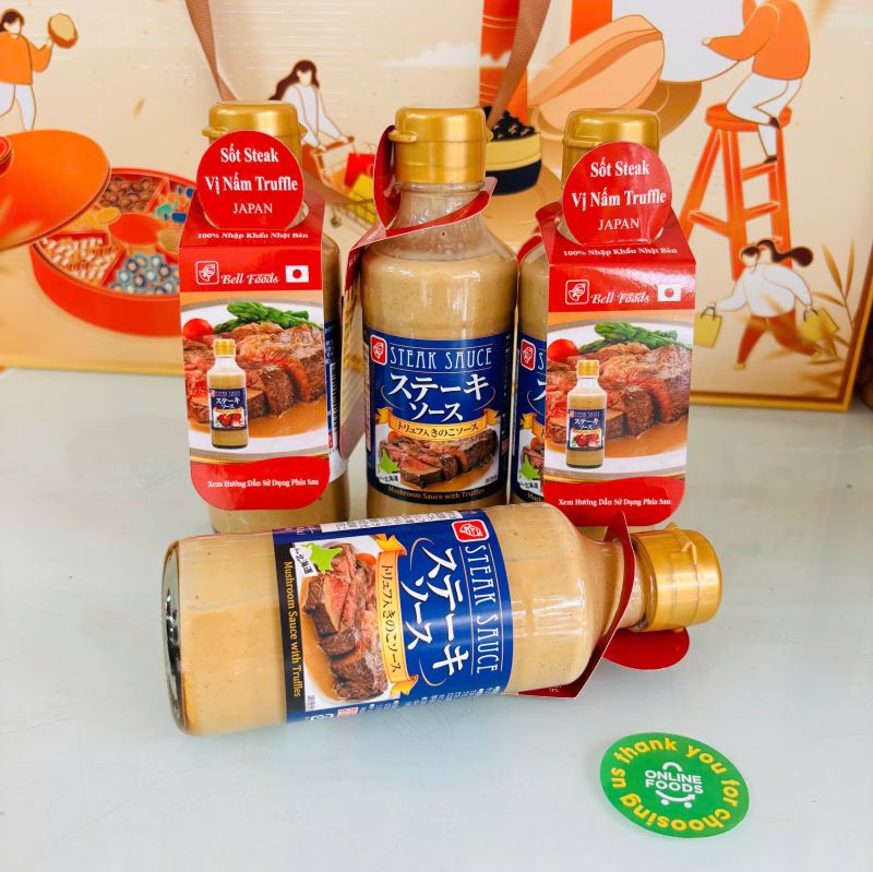 Sốt Steak Vị Nấm Truffle 205g