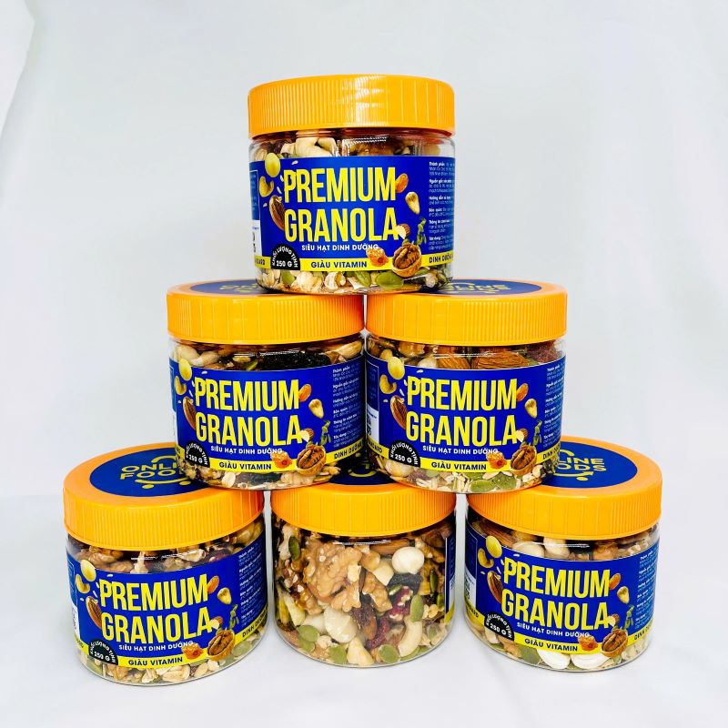 Siêu Hạt Dinh Dưỡng Granola Hộp 250g