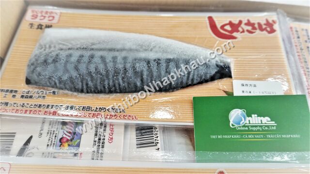 Cá Saba Ngâm Giấm Nhật Bản